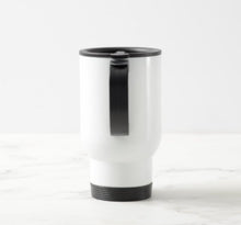 Load image into Gallery viewer, White Travel / Commuter Mug - Mad Press Coffee Co.