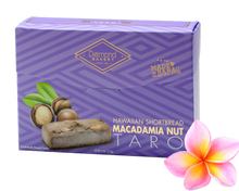 Load image into Gallery viewer, Hawaiian Macadamia Shortbread Cookies, Taro (4.0oz) - Mad Press Coffee Co.