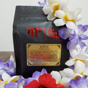 Hawaii 100% Certified Organic Kona, Extra Fancy - Fall-Winter Seasons Only - Mad Press Coffee Co.